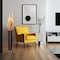 Uniquewise Brown Decorative Contemporary Mango Wood Ribbed Design Cylinder Shaped Floor Vase, 30 Inch QI004432.M - alternate 4